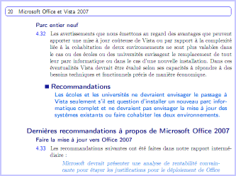 Copie d'écran - Rapport Becta