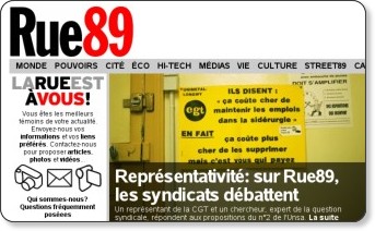 Copie d'écran - Rue89