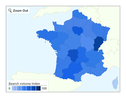 Google Insight Search - Linux - France