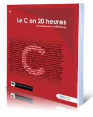 « Le C en 20 heures » - couverture par Alexandre Mory - Creative Commons By Sa