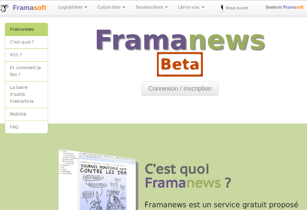 Framanews - Copie d'écran