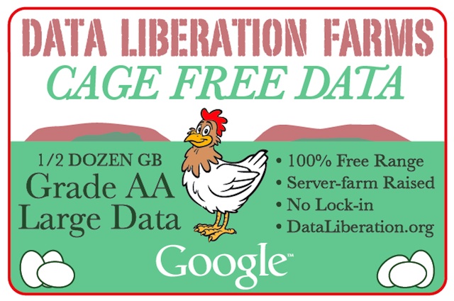 The Data Liberation Front - Google - Sticker