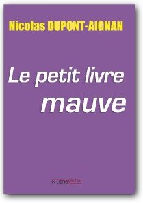 Le petit livre mauve - Nicolas Dupont-Aignan - ILV - CC by-sa
