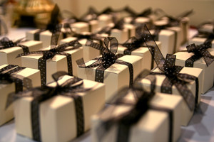 Wrapped gifts, CC-BY Steven Depolo