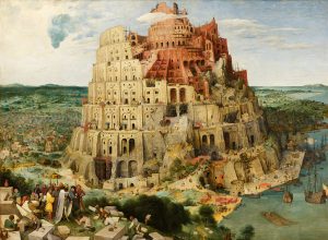 La tour de Babel, peinte par Pieter Bruegel