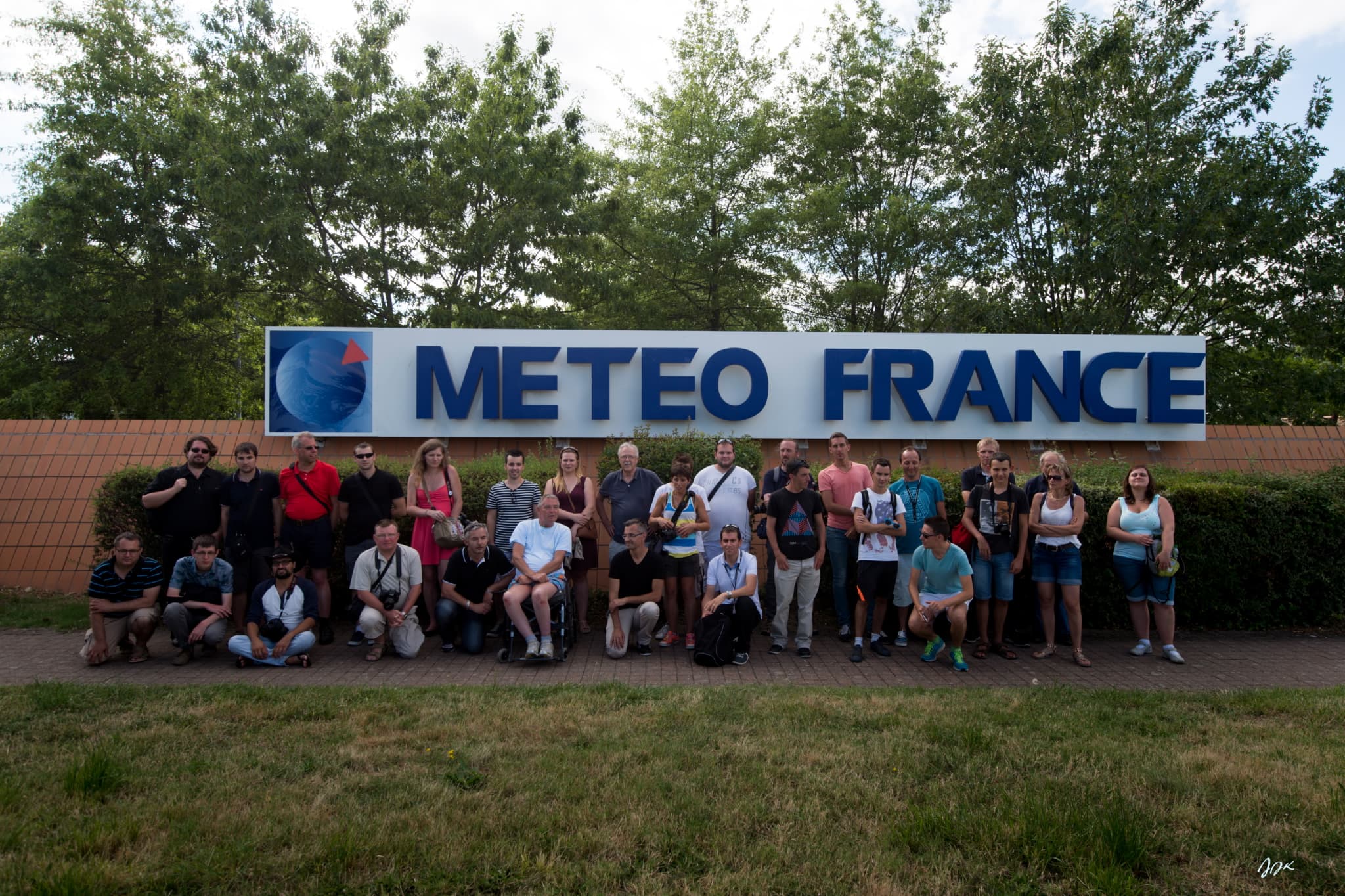 Photo : visite Météo France