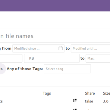 Nextcloud Sorts : a Nextcloud application prototype to navigate your files more easily