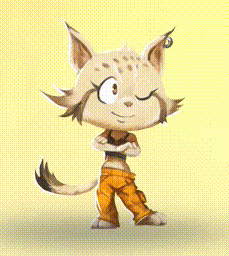 Animation de Shane, Lynx-mascotte de Emancip'Asso