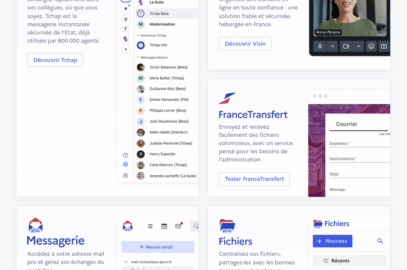 Capture écran du site https://lasuite.numerique.gouv.fr
