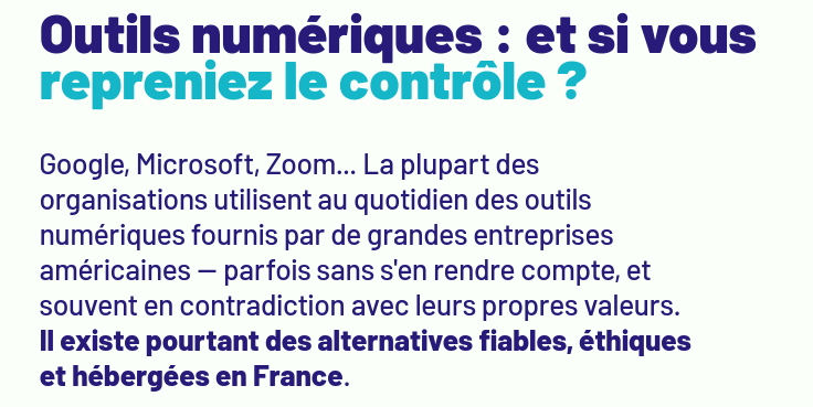 Capture écran site LaSuite.coop